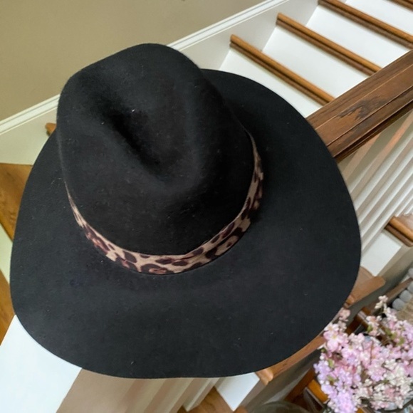 Anthropologie Wyeth Trimmed Felt Rancher Hat - Picture 7 of 7